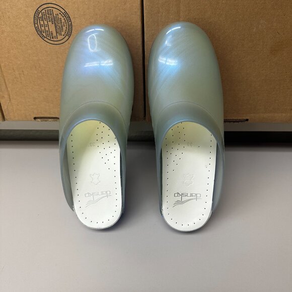 Dansko Sonja mule - iridescent pearl - size 38 - Picture 5 of 6